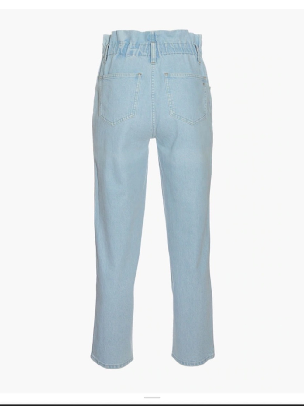 Madewell NWOT❗️Paperwaist Classic Straight Jeans in Broomfield Wash - Picture 5 of 13
